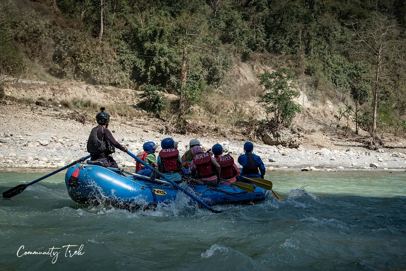 Morning Rafting & Transfer to Chitwan National Park