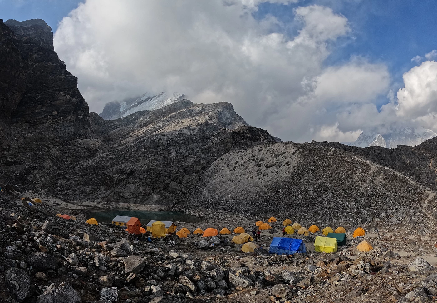 Lobuche High Camp in Nepal