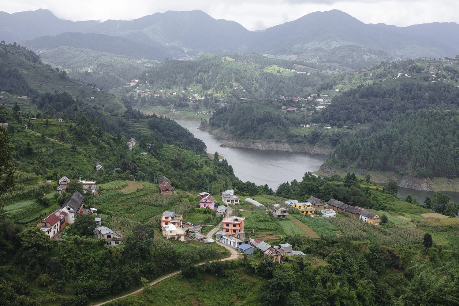Walking Through the Scenic Villages of Chitlang and Markhu